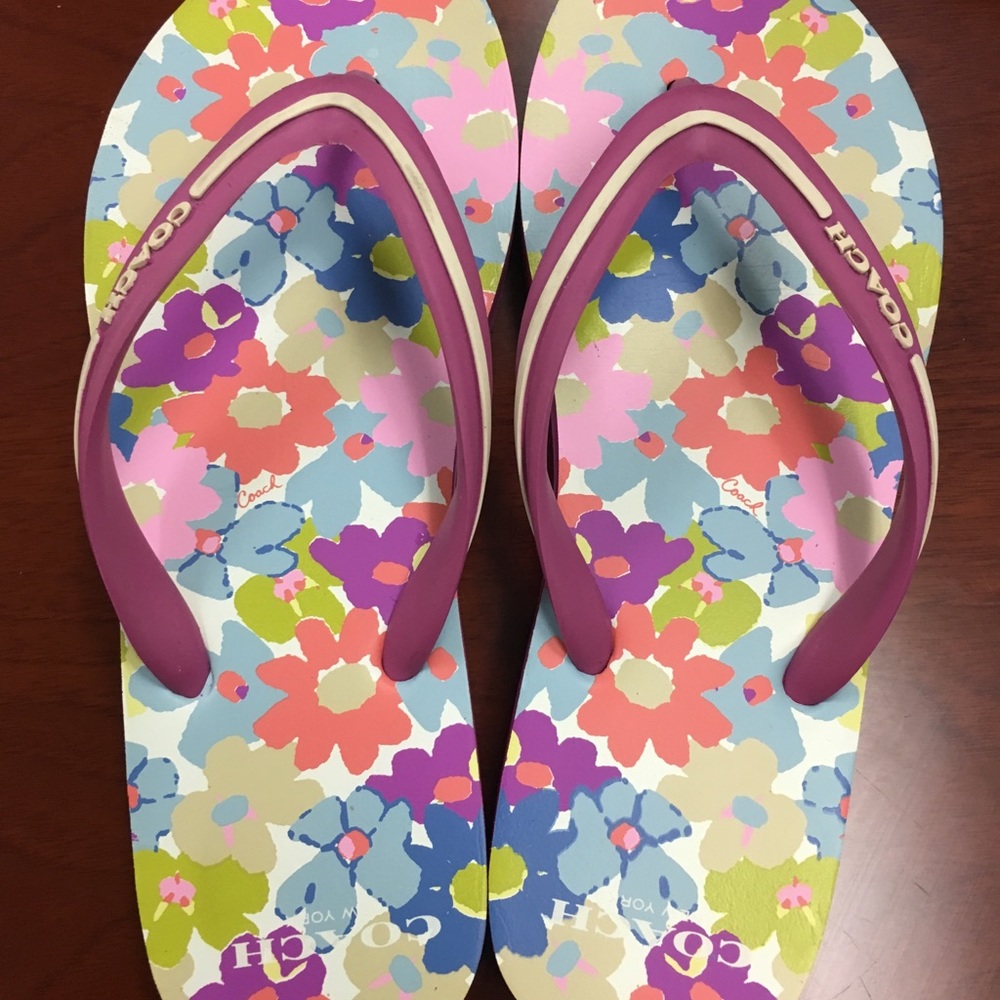 NWOT Coach Sandals